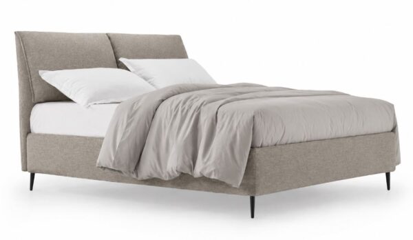 Кровать AFAIA 160*200 ROMEO 8003 Серо-бежевая 1