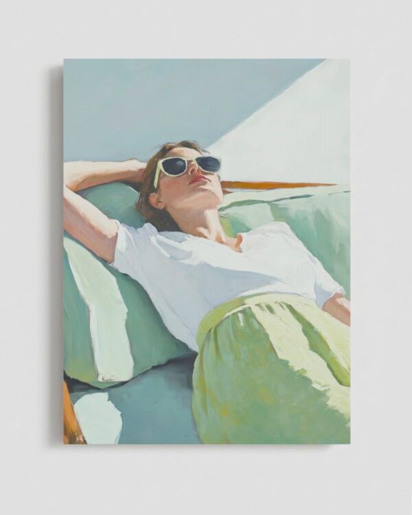 Картина Poolside Lounger от Louvre Home