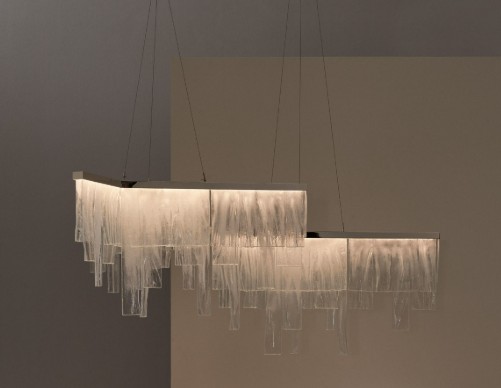 Дизайнерская люстра CASCATA от CTO Lighting (Великобритания)
